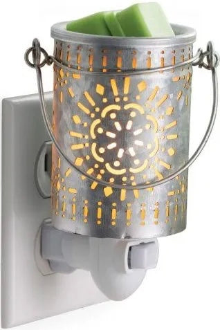 Wax Warmer - Galvanized Tin - Plug-in