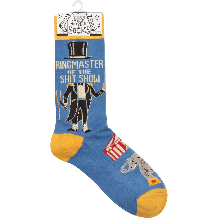 Ring Master of the Shitshow - Socks