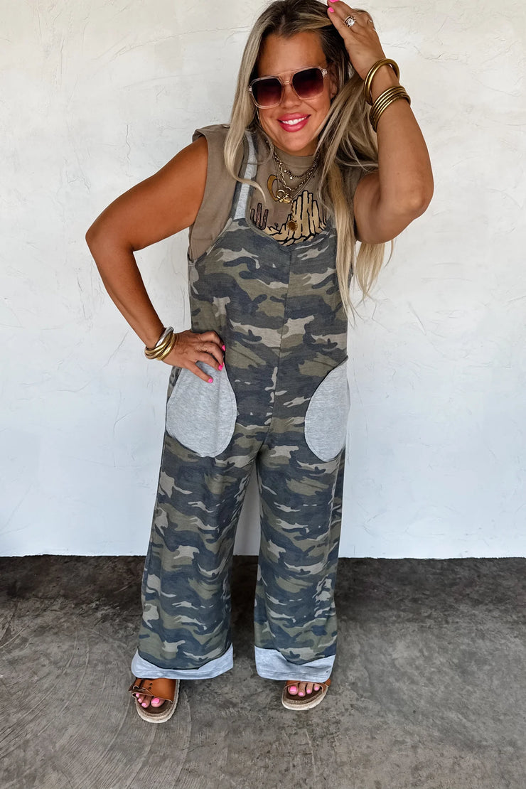 Ricki - Camo - Romper