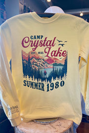 Crystal Lake Counselor - Butter - Long Sleeve - Graphic Tee