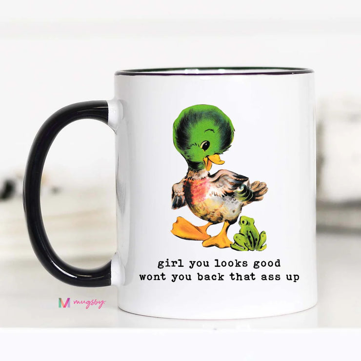 Girl You Looks Good - Large Coffee Mug