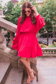 Taylor - Red - Smocked - Dress