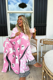 Halloween Ghost - Cloud - Blanket