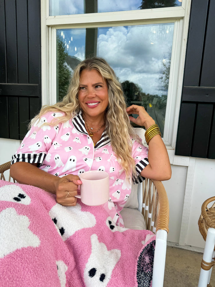 Halloween Ghost - Cloud - Blanket