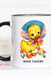 Dead Inside - Large Coffee Mug