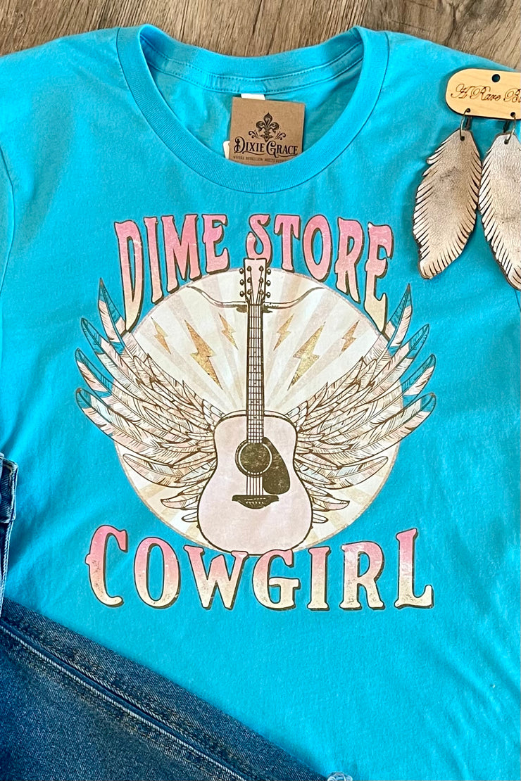 Dime Store Cowgirl - Graphic Tee