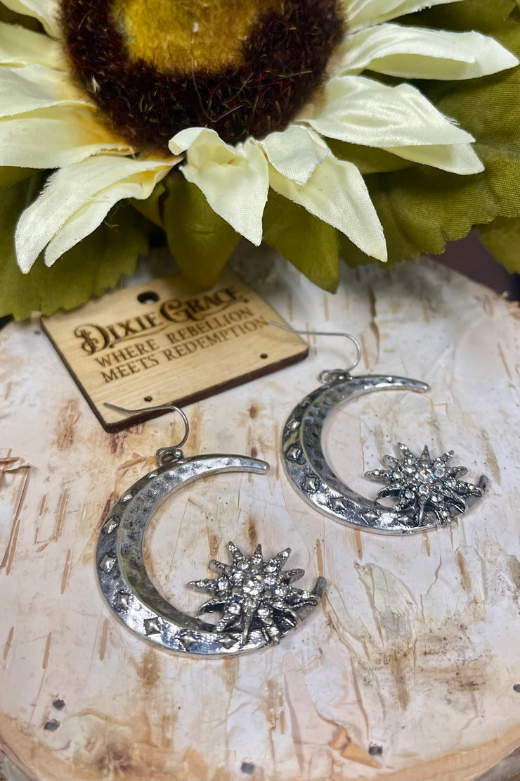 Into the Mystic - Silver or Antique Gold - Earrings