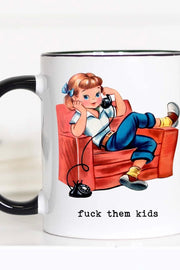 F*ck Them Kids - Large Coffee Mug