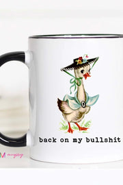 Back On My Bullshit - Large Coffee Mug