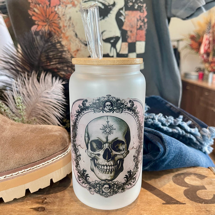 Halloween - Assorted - 16 oz Glass Can