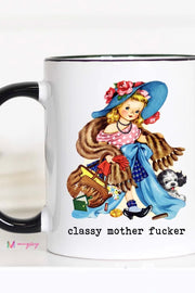 Classy Mother F*cker - Large Coffee Mug