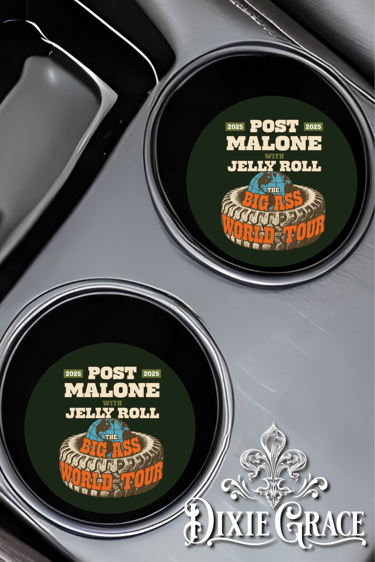 BA Tour - Set of 2 - Car Coasters