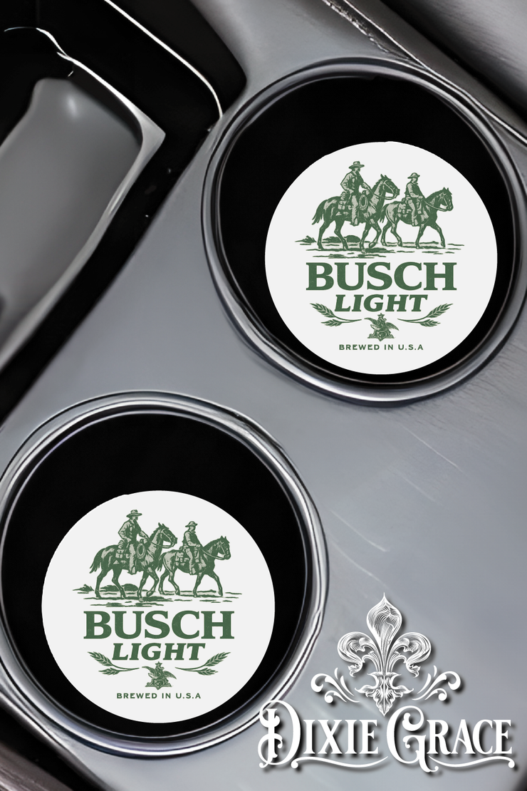 Vintage BL The West - Set of 2 - Car Coasters