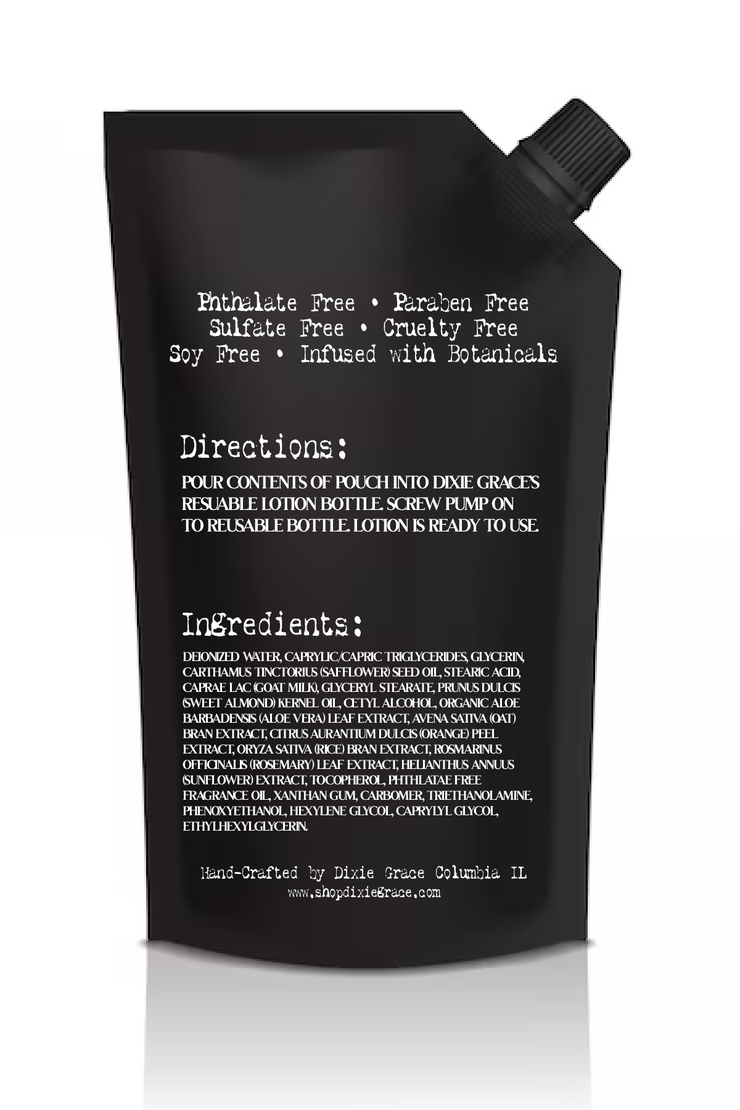 Inferno - Goat's Milk Lotion - Refill Bag