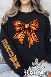 Custom Sport and Name on Sleeve - Black - Youth, Sweatshirt, Hoodie Option - Graphic Tee