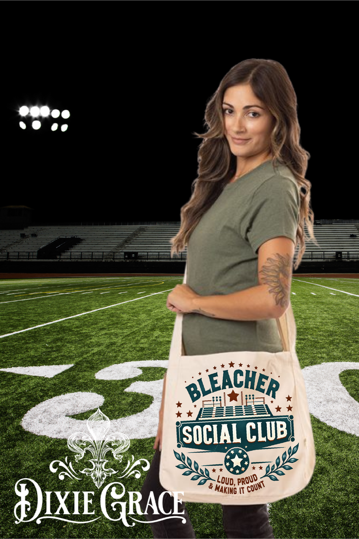 Bleacher Social Club - Gift - Canvas - Two Options - Tote Bag