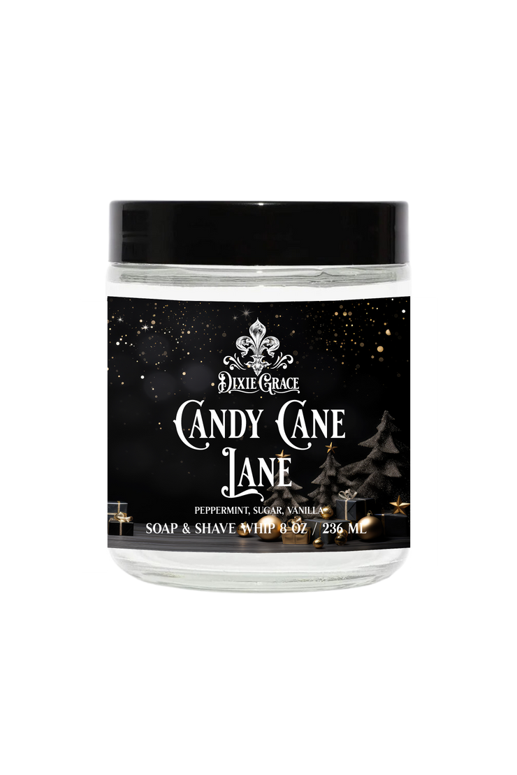 Candy Cane Lane - Soap & Shave Whip