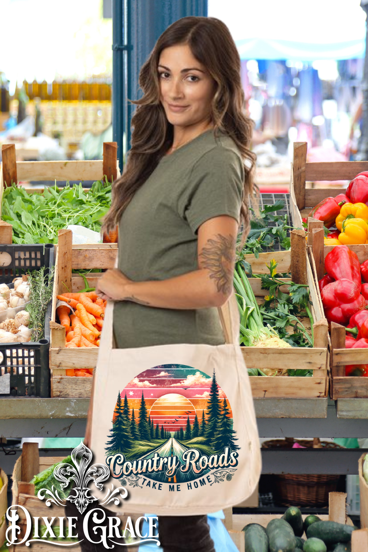Country Roads - Market Bag