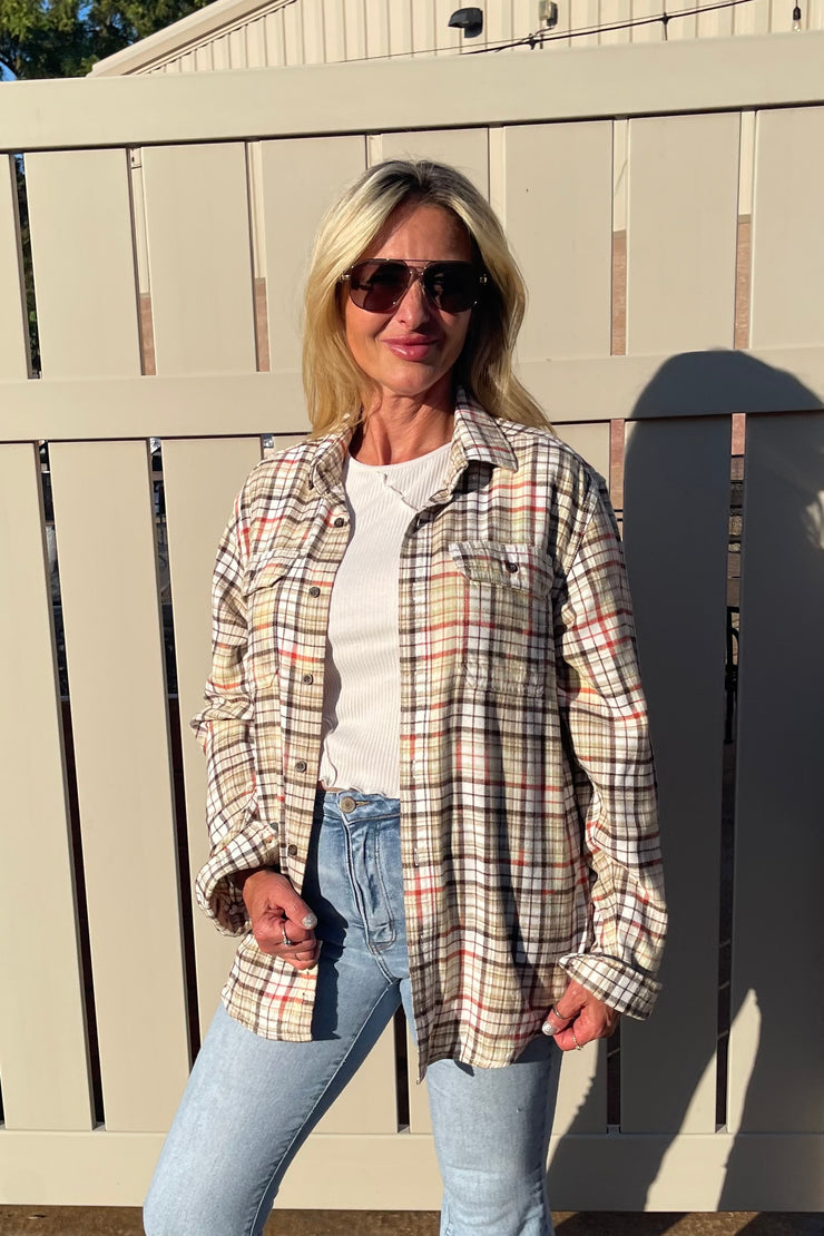Winter Wheat - Bleached Flannel