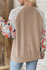 Flower Me Pretty - Fall Floral Lace- Multiple Color Options - Top