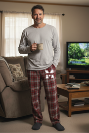 Millstadt Panthers Varsity Square - Flannel Pajama Pants