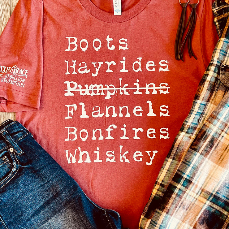 Fall Things Except Pumpkins - Dixie Grace - Graphic Tee