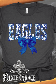 Eagles in Toile - Dark Heather Gray - Youth, Sweatshirt, Hoodie Option - Graphic Tee