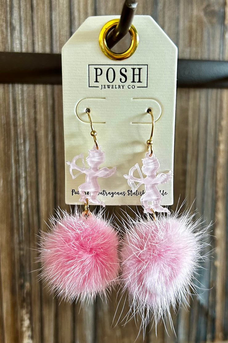 Arrow - Pink Cupid - Earrings