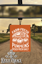 Farm Fresh Pumpkins - Air Freshener
