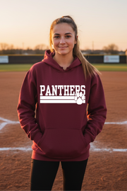 Panthers Double Line Paw - Multiple Options