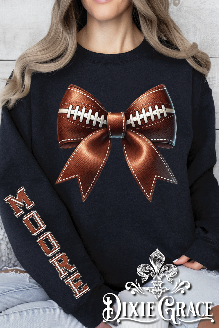 Custom Sport and Name on Sleeve - Black - Youth, Sweatshirt, Hoodie Option - Graphic Tee