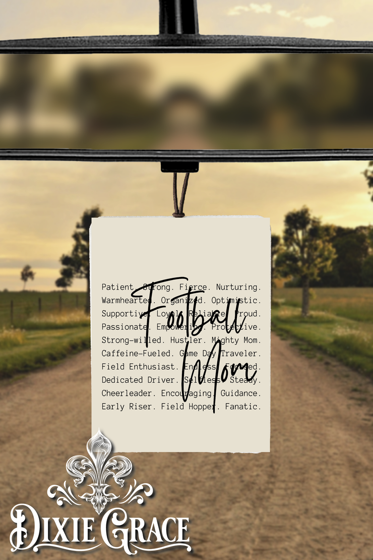 Football Mom Cursive - Air Freshener