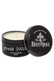 Fresh Cotton - 8 oz Candle Tin - Cotton Wick