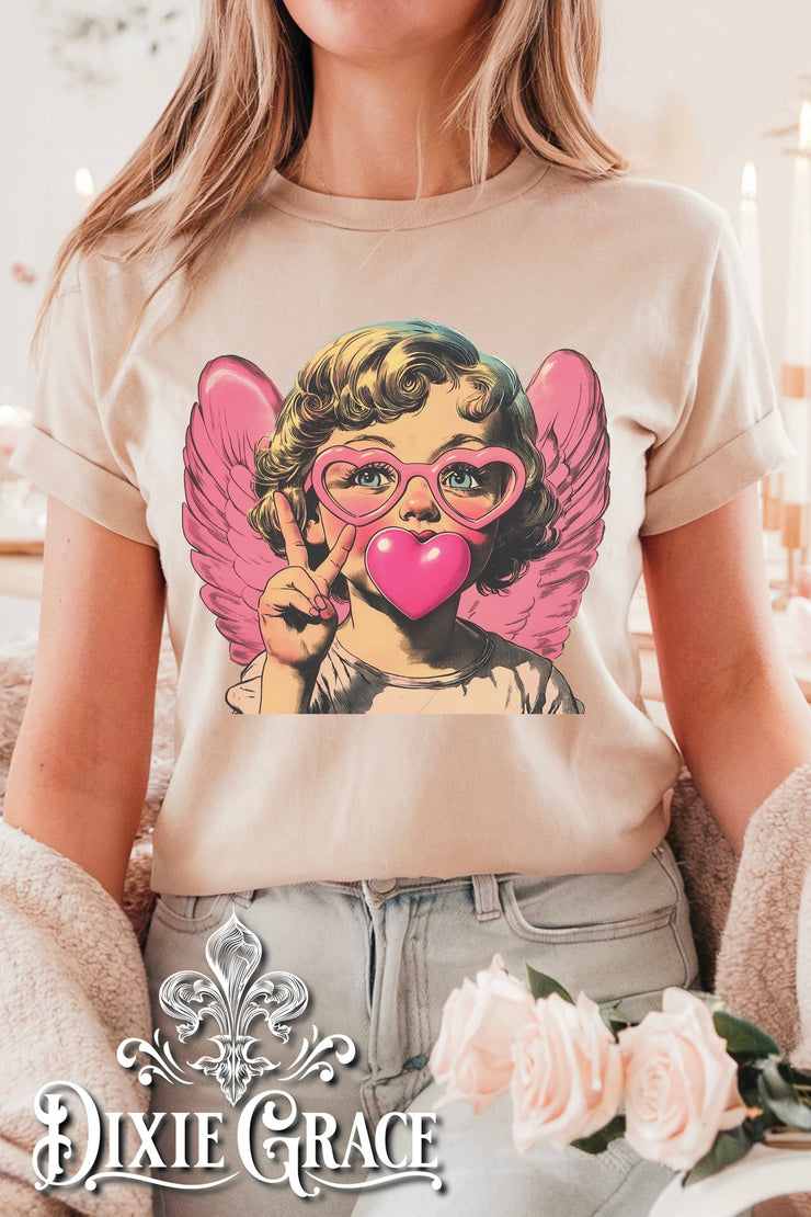 Angel Cupid - SS or LS - Graphic Tee