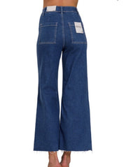 Pants Denim Wide Leg