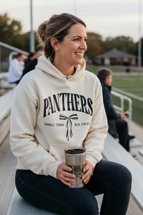 Panthers Bow Small Town Big Pride - Multiple Options