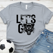 Let's Go Panther Head - Multiple Options