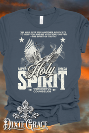 Holy Spirit - Vintage Navy - Sweatshirt Option - Graphic Tee