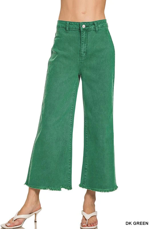 Green Goddess - Mineral Wash Cabernet - Jeans