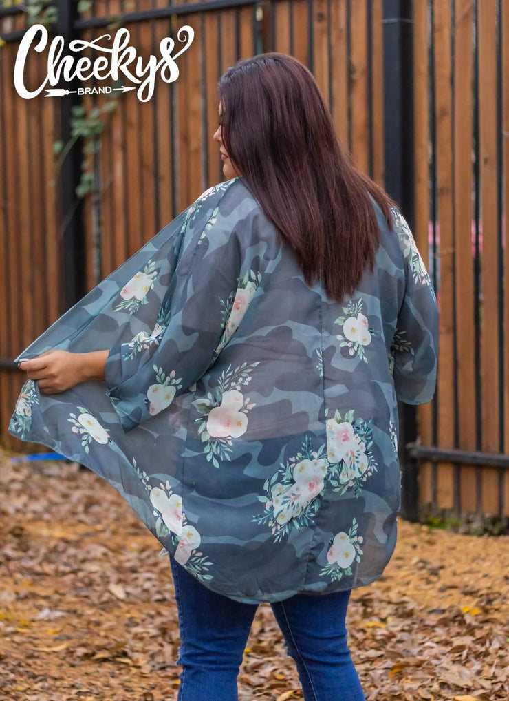 Flower Camo - Kimono