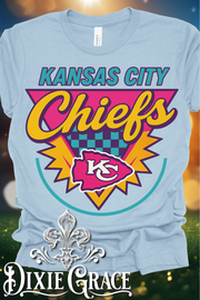 KC Retro - Peach - Youth, Tank, Sweatshirt, Hoodie Option - Graphic Tee