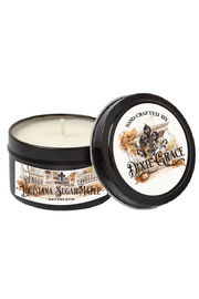 Louisiana Sugar Maple - 8 oz Candle Tin - Cotton Wick