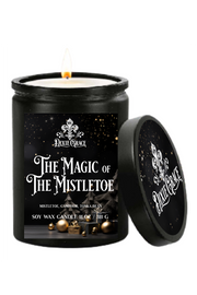 The Magic of the Mistletoe - 11 oz Glass Candle - Cotton Wick