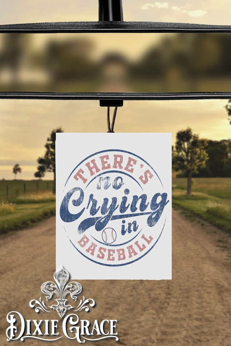 No Crying in Baseball - Air Freshener