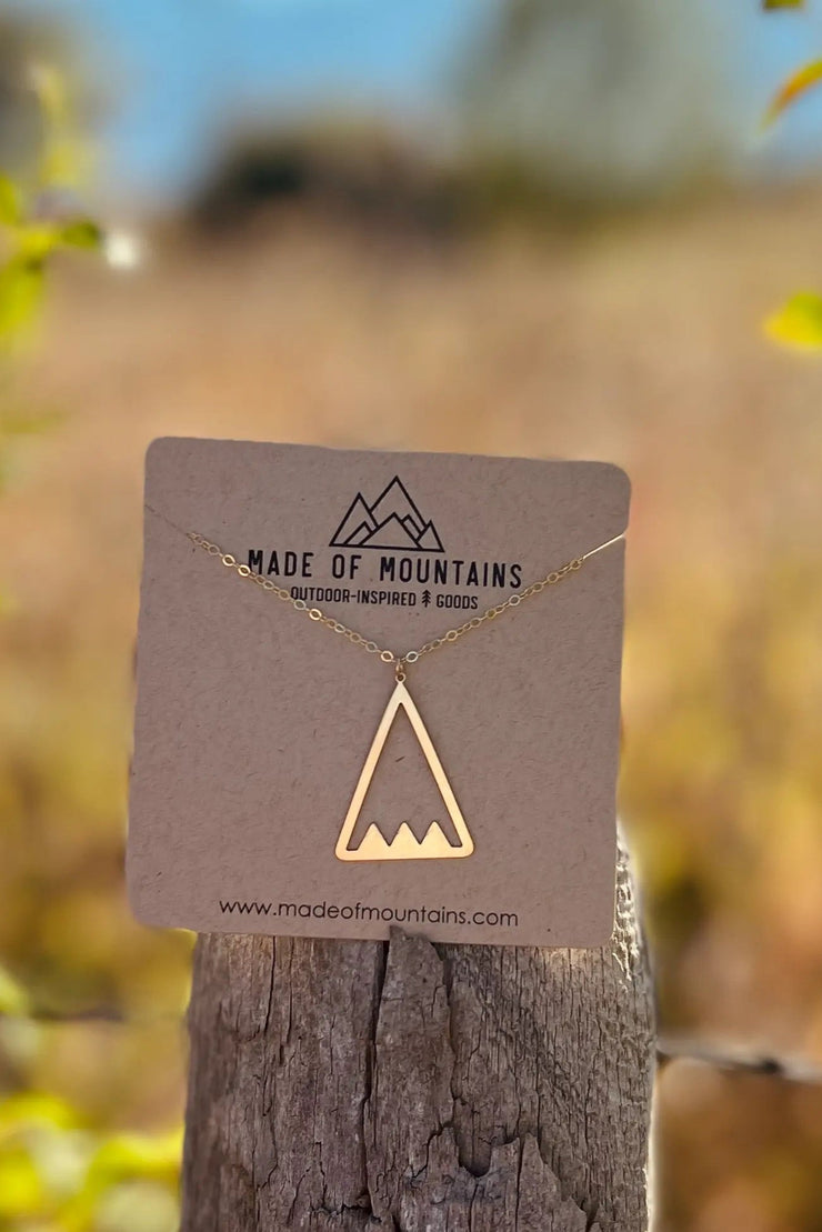 Gold Mountain Necklace