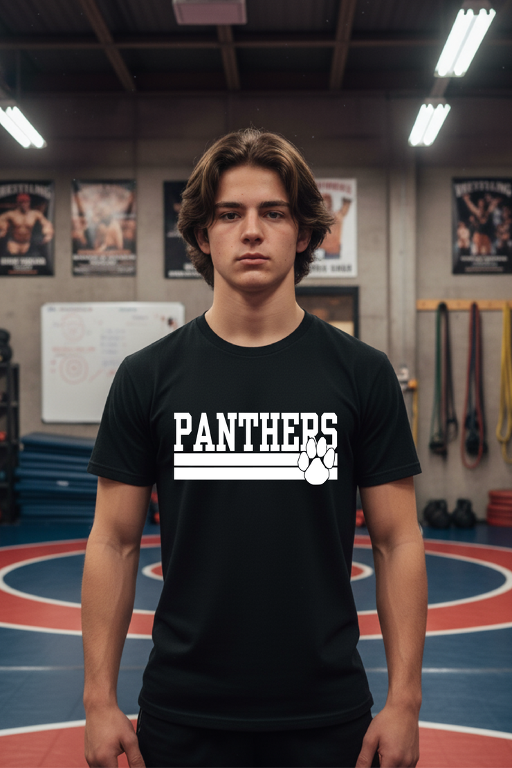 Panthers Double Line Paw - Multiple Options