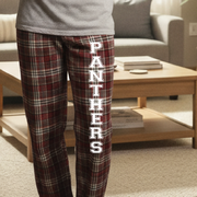 Panthers Varsity Thigh - Flannel Pajama Pants