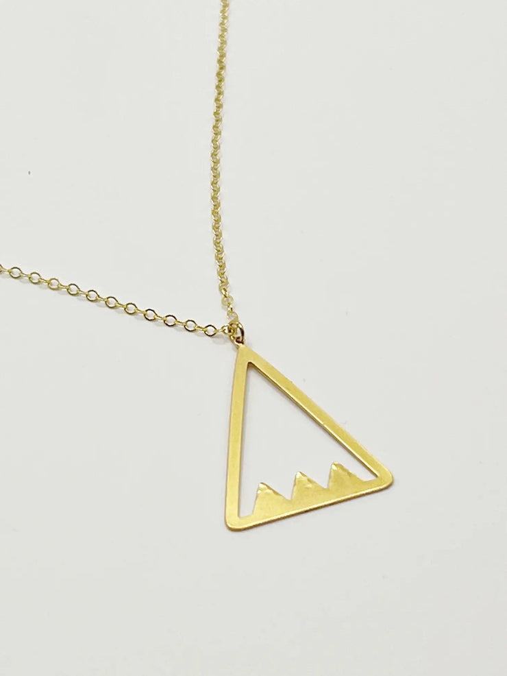 Gold Mountain Necklace
