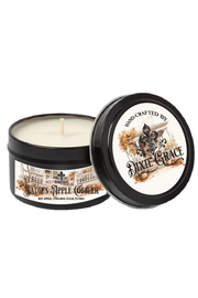 Sadie's Apple Cobbler - 8 oz Candle Tin - Cotton Wick