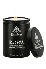 Scarlett - 11 oz Glass Candle - Cotton Wick